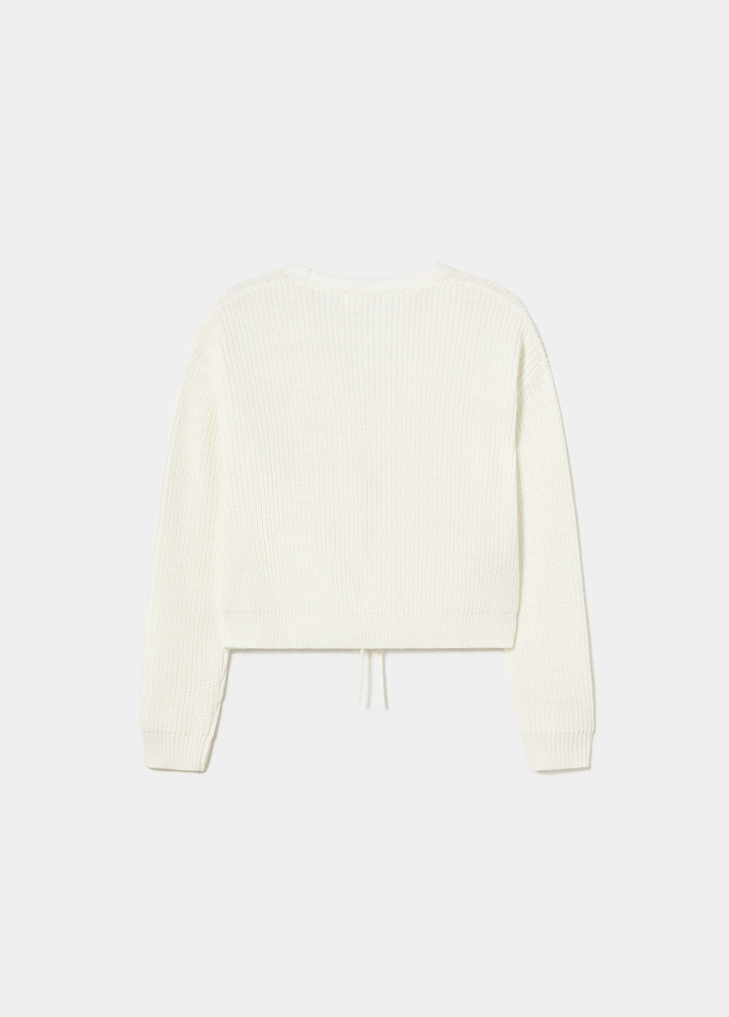 Veste en maille avec nœuds