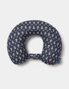 Coixí cervical estampat índigo