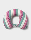 Coussin cervical imprimé rayures
