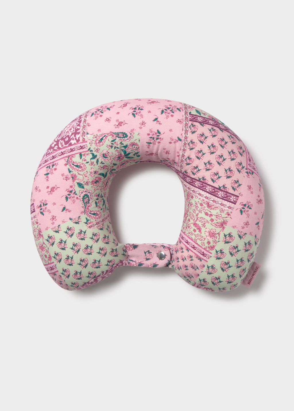Patchwork printed cushion