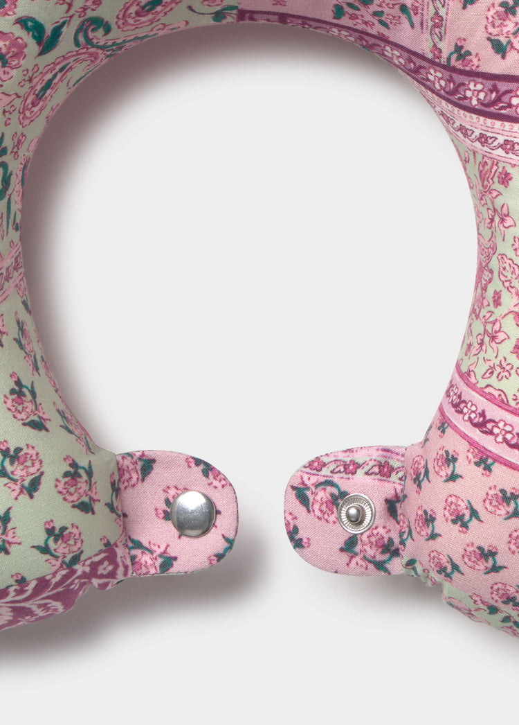 Cuscino patchwork stampato