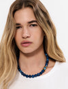 Irregular bead necklace
