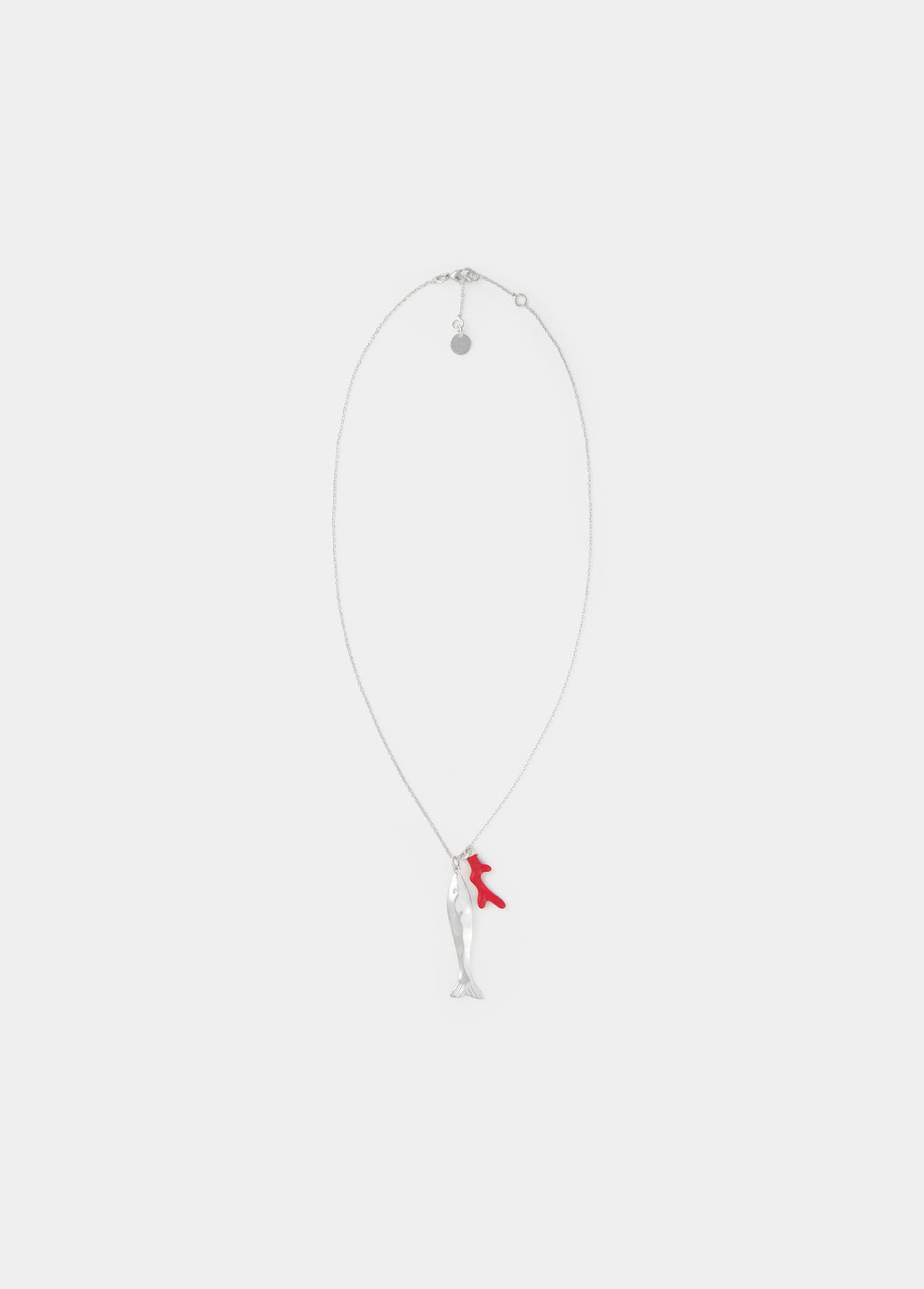 Collana con ciondolo a forma di pesce