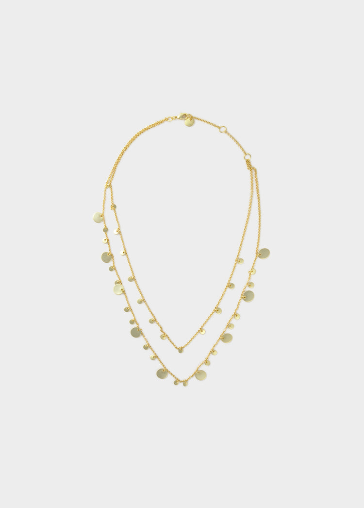 Collar doble chapitas