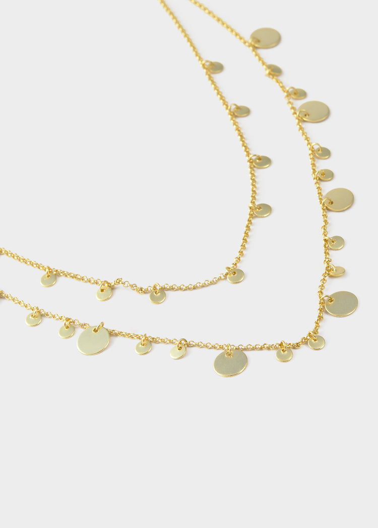 Collar doble chapitas