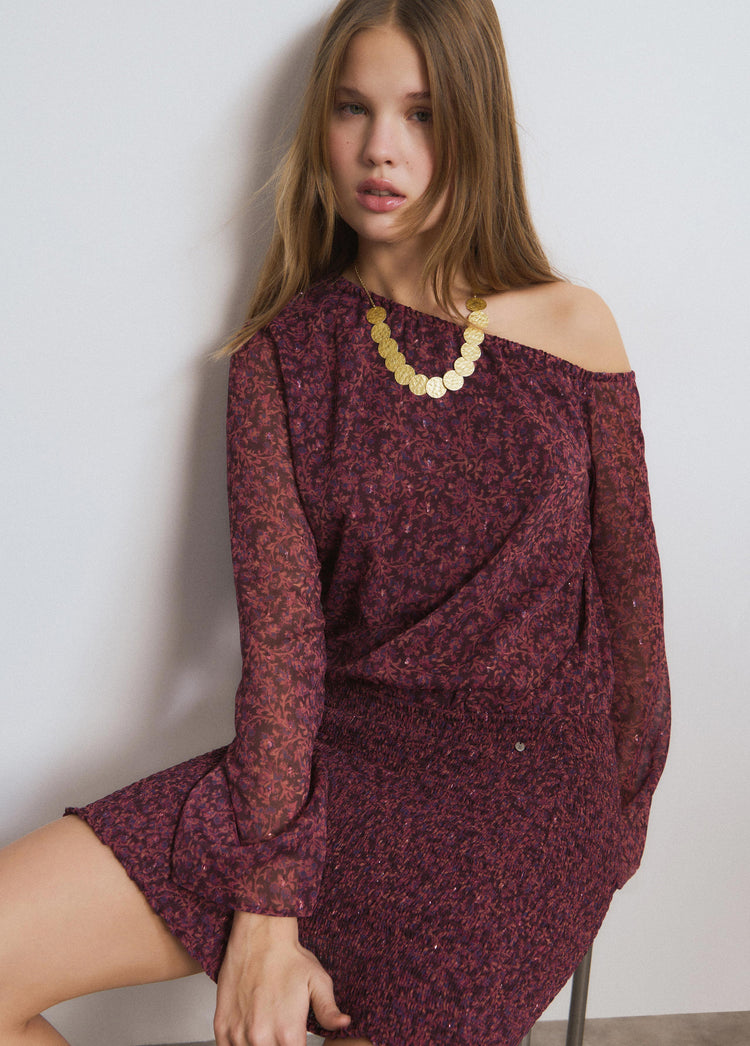 Collar monedas grandes