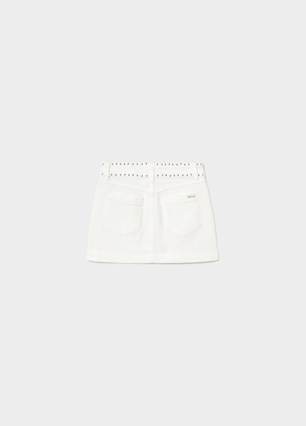 Studded waist skirt