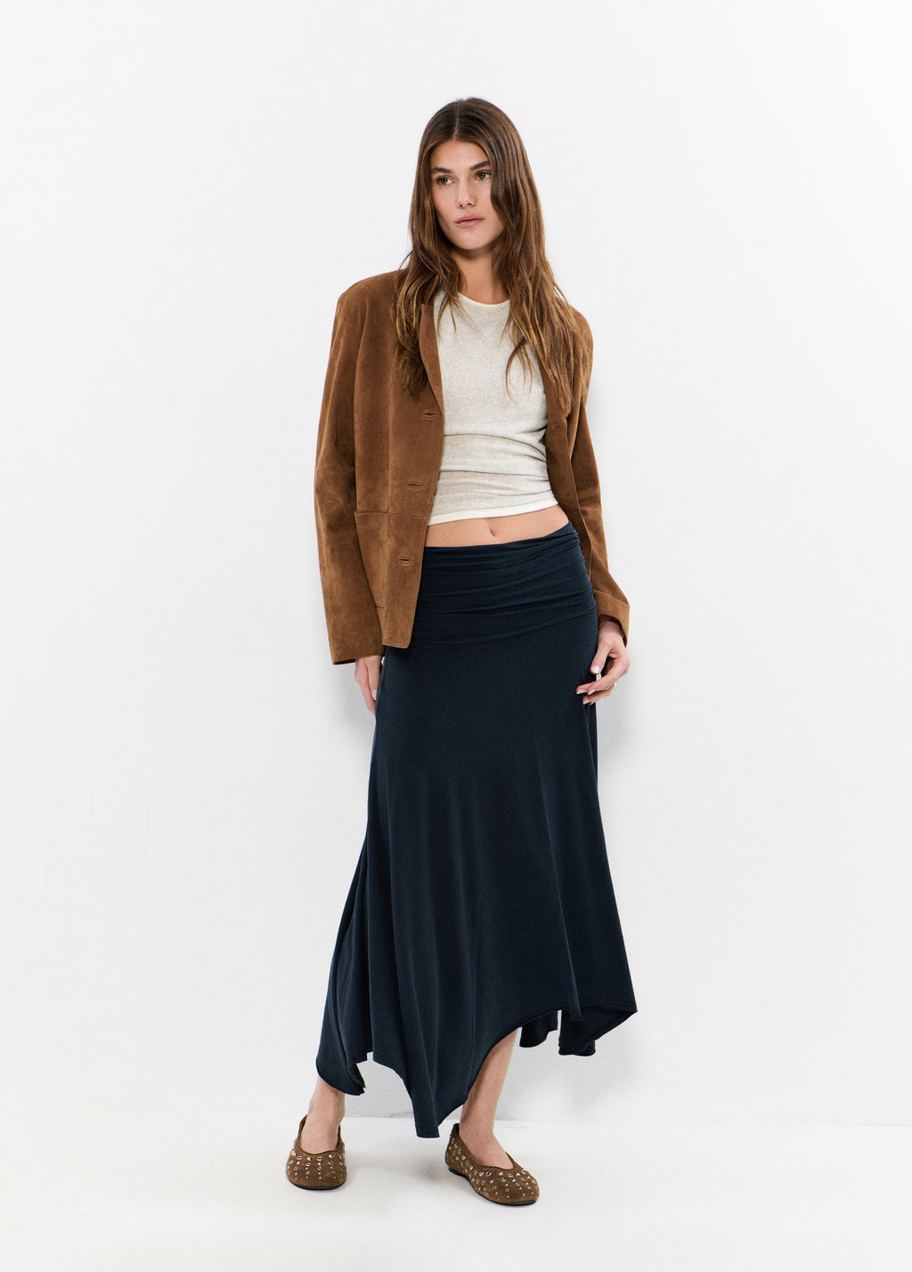Jupe ceinture drapée