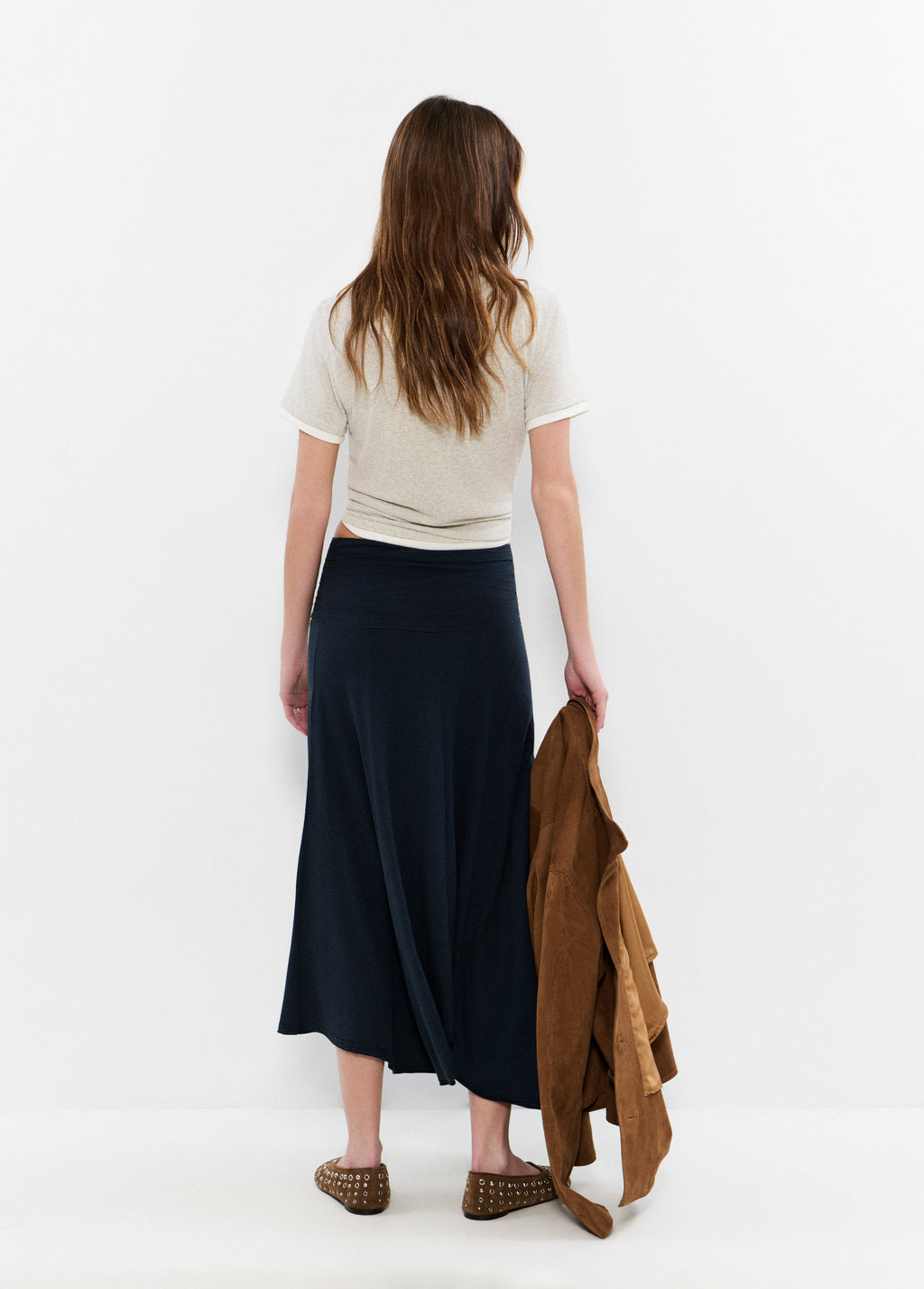 Jupe ceinture drapée