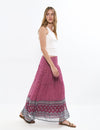 Lange rok met print