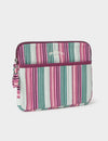 Funda ipad estampado rayas