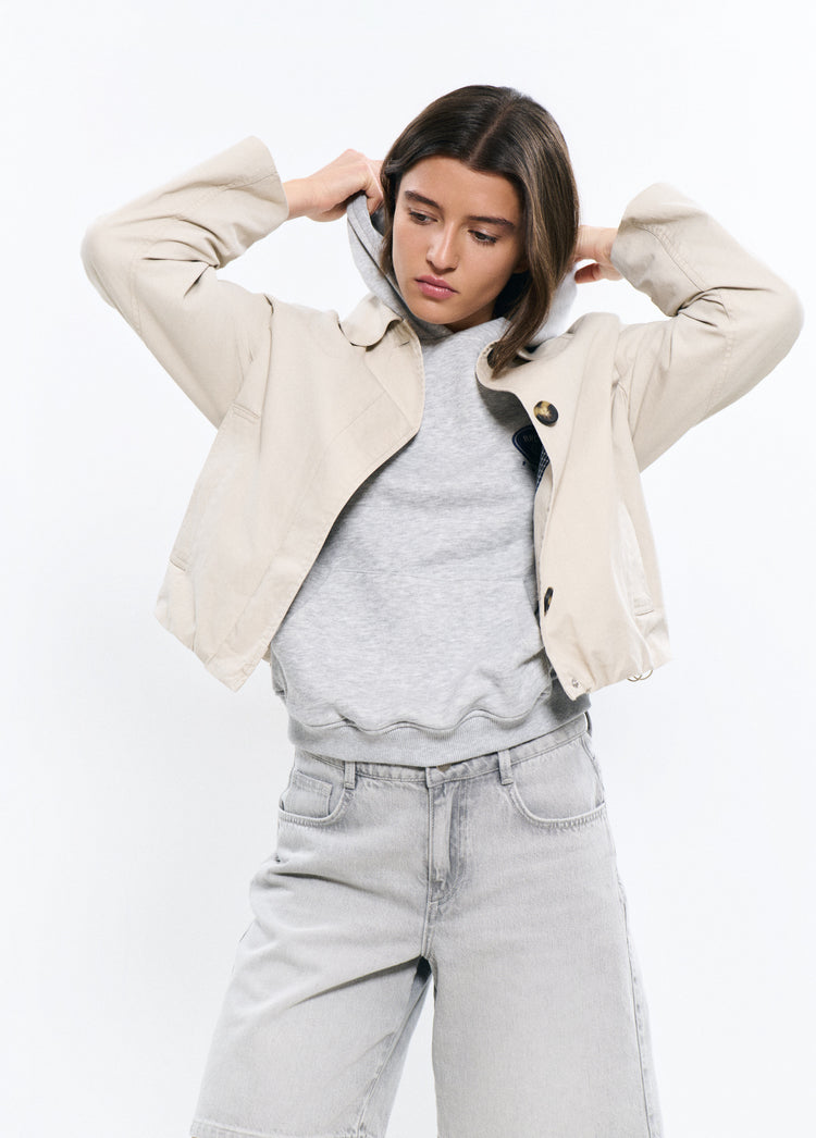 Gabardina inflada