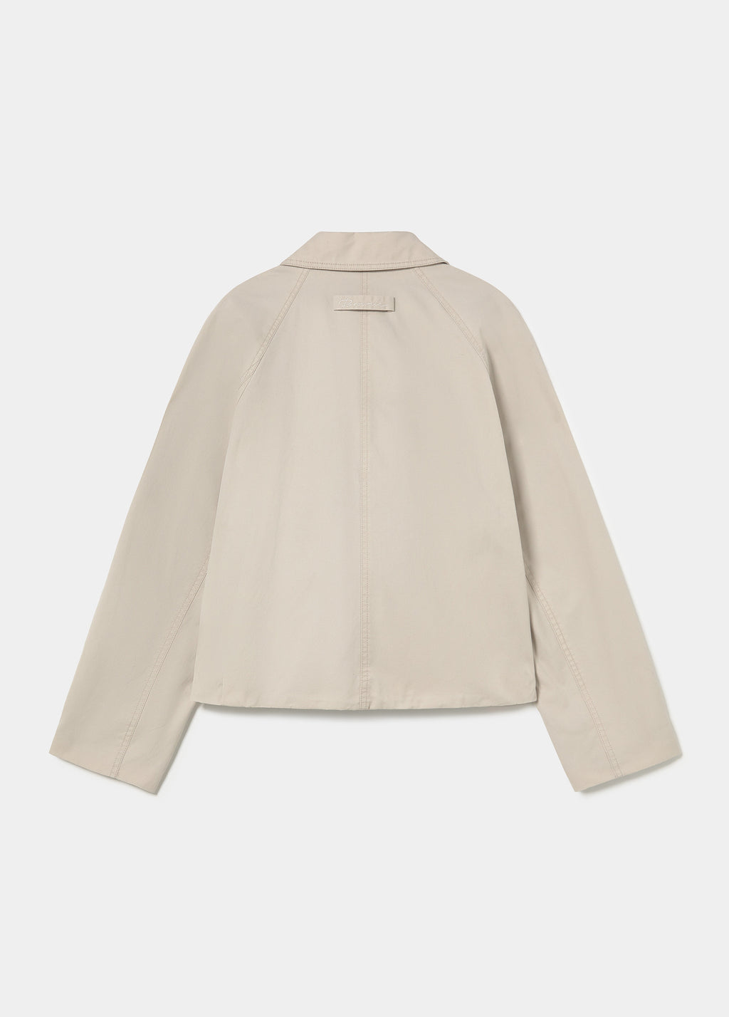 Gepolsterter Trenchcoat