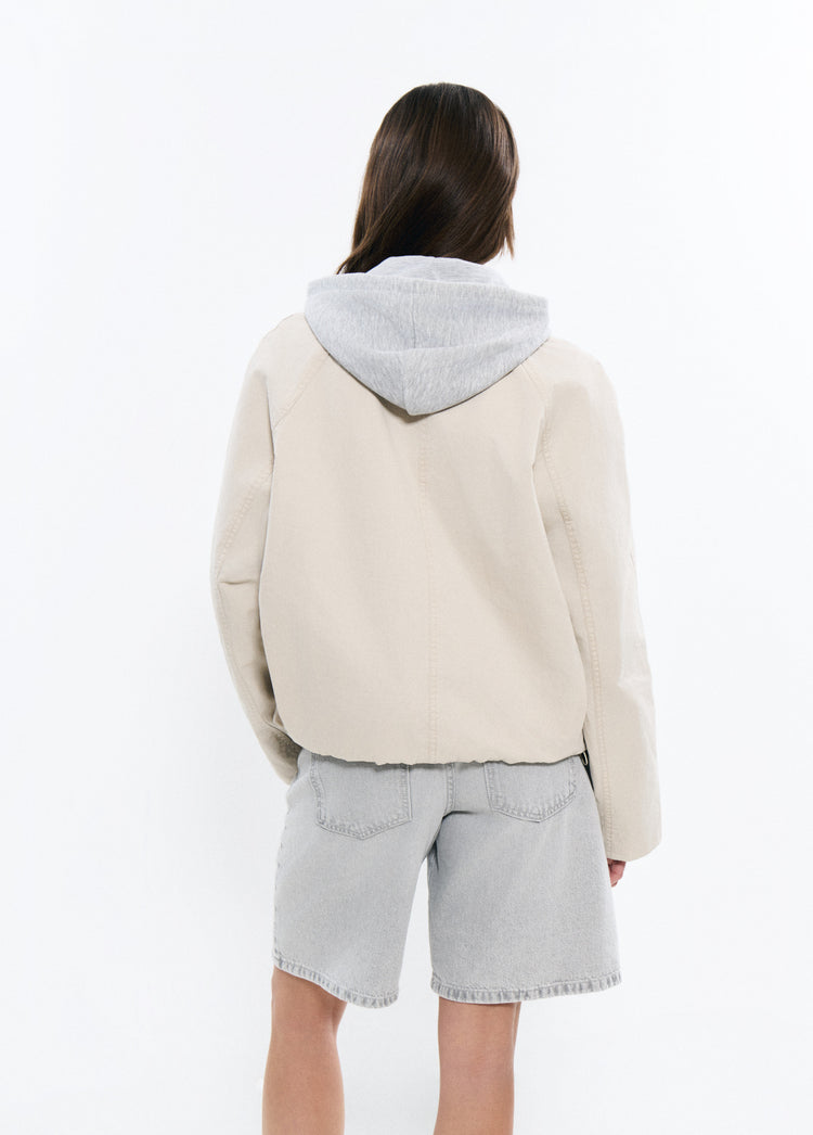 Gabardina inflada