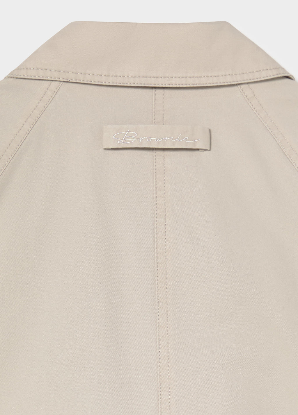 Gepolsterter Trenchcoat