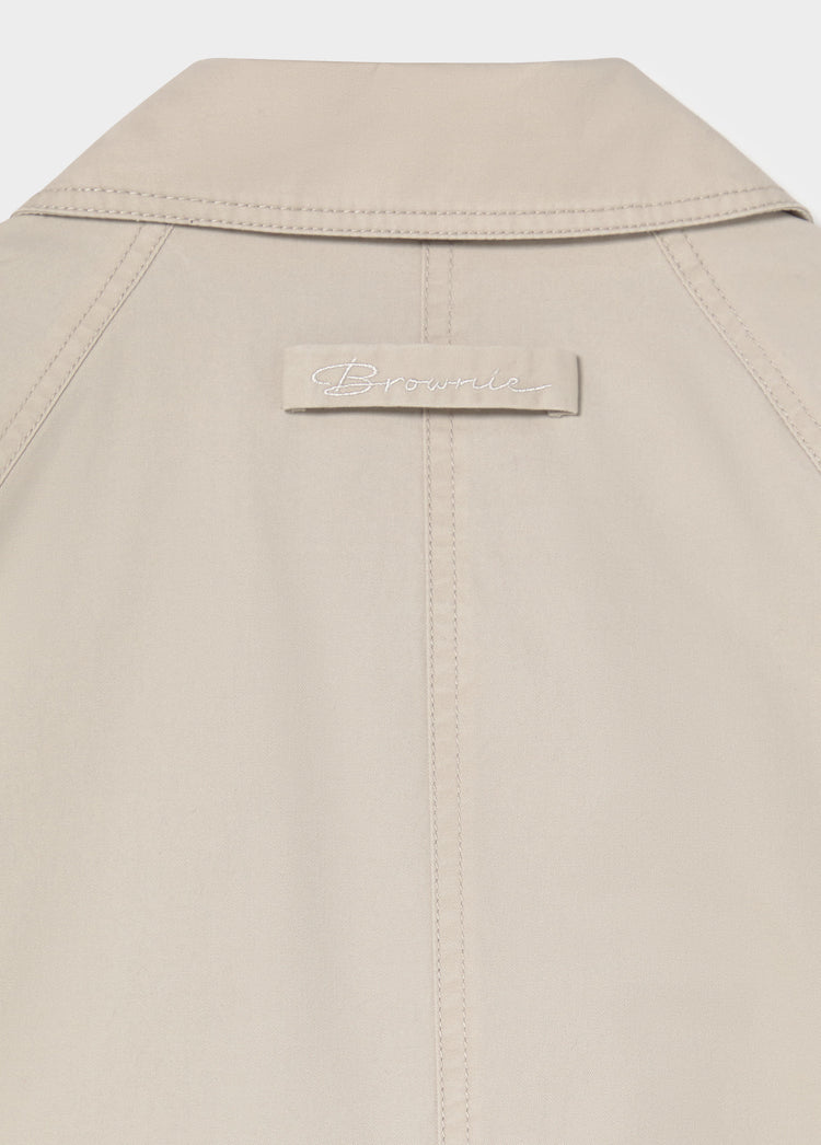 Gabardina inflada