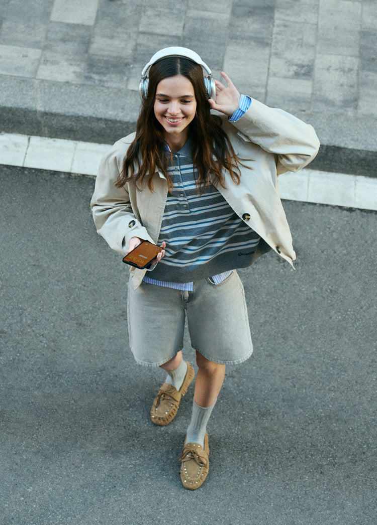 Gabardina inflada