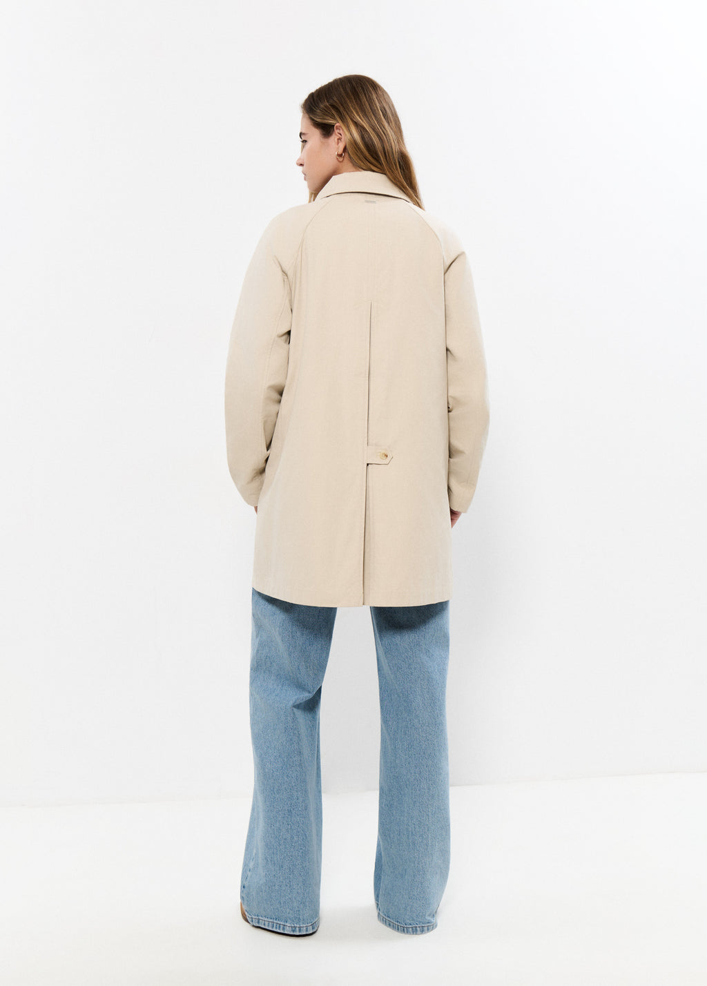 Gabardine mi-longue