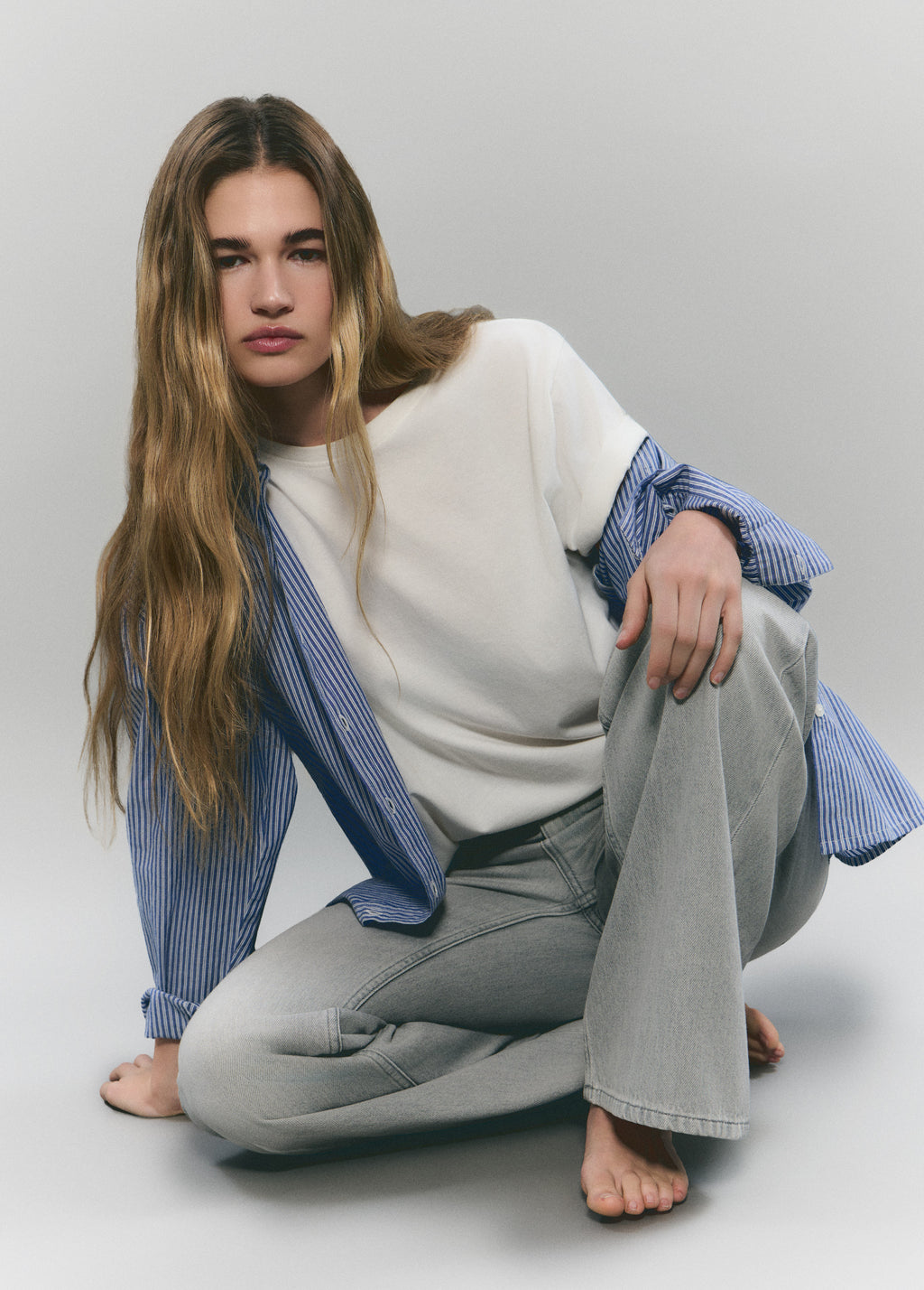 Jeans básico 5 bolsos