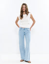 Jeans 5 bolsillos parche estrella