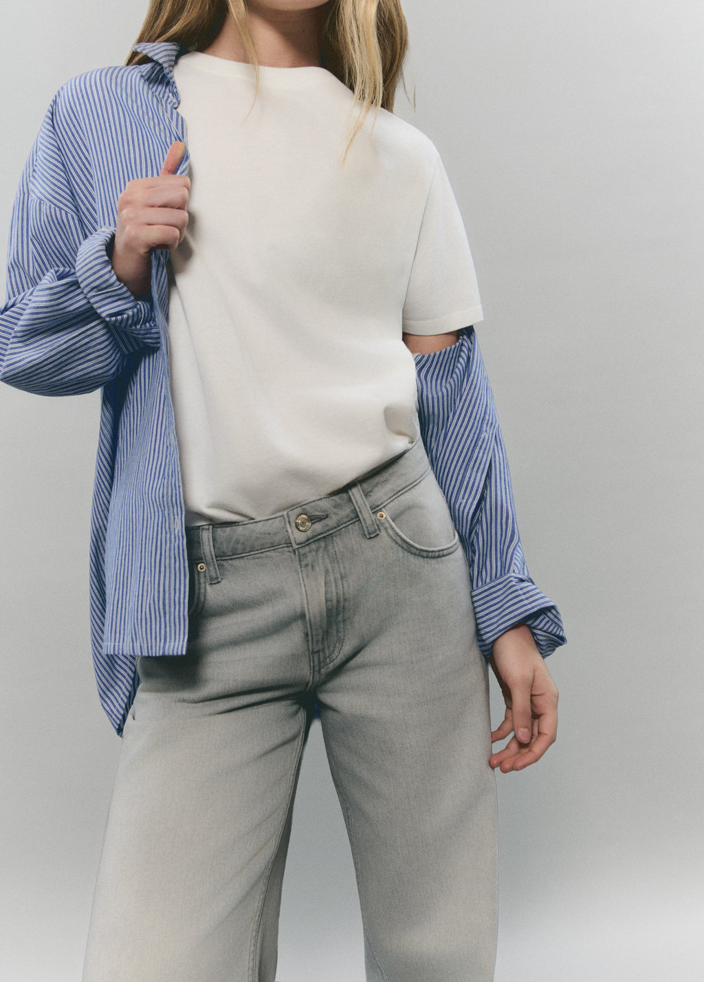 Jeans básico 5 bolsos