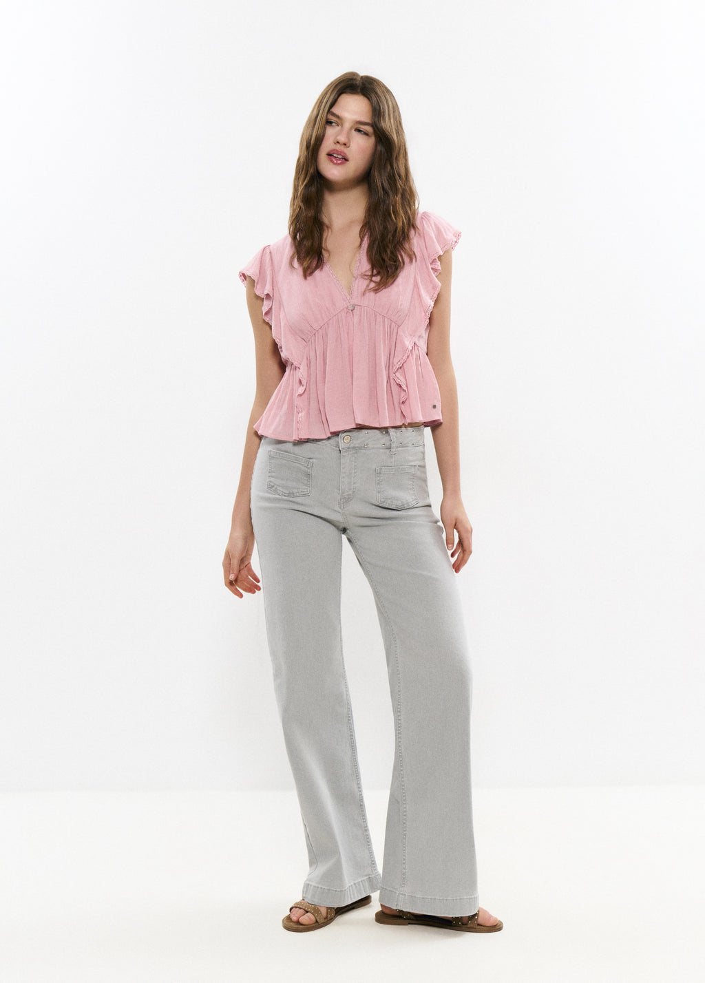 Jeans butxaca parche estrella