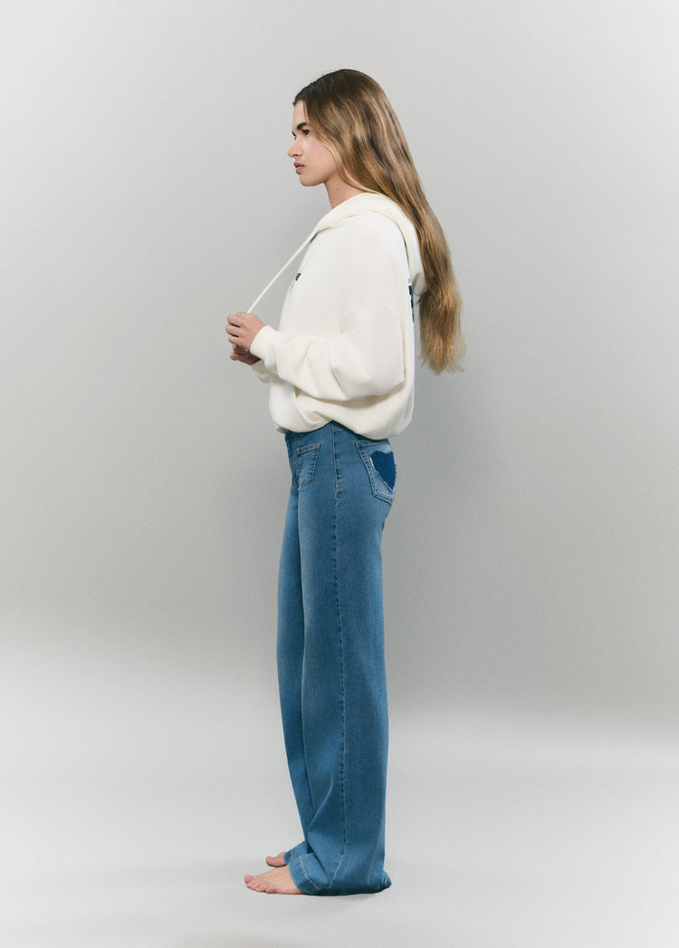 Jeans butxaca parche