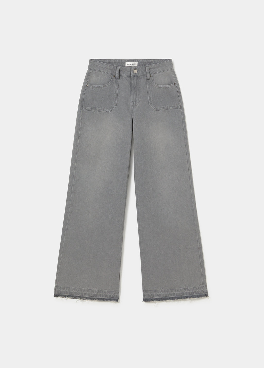 Jean culotte ourlet retourné