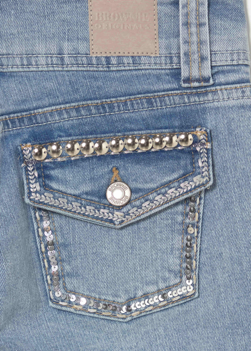 Jeans détails poches