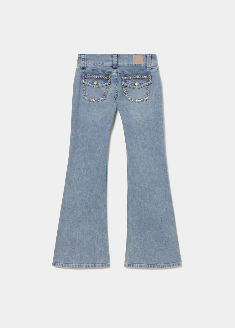 Jeans detalles bolsillos