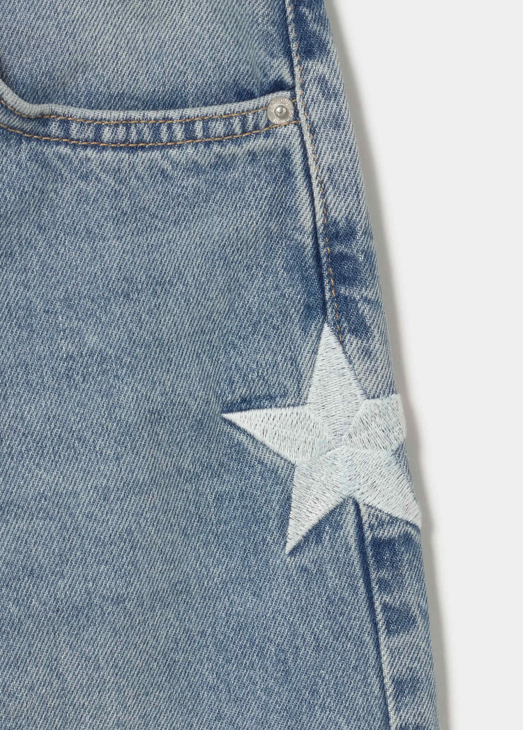 Jeans estrellas lateral