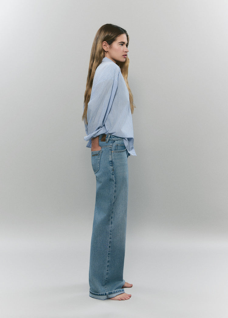 Jeans relaxed básicos