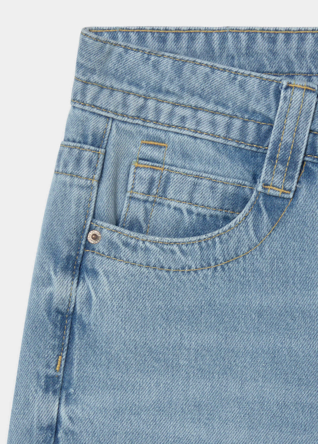 Jean relaxed taille basse