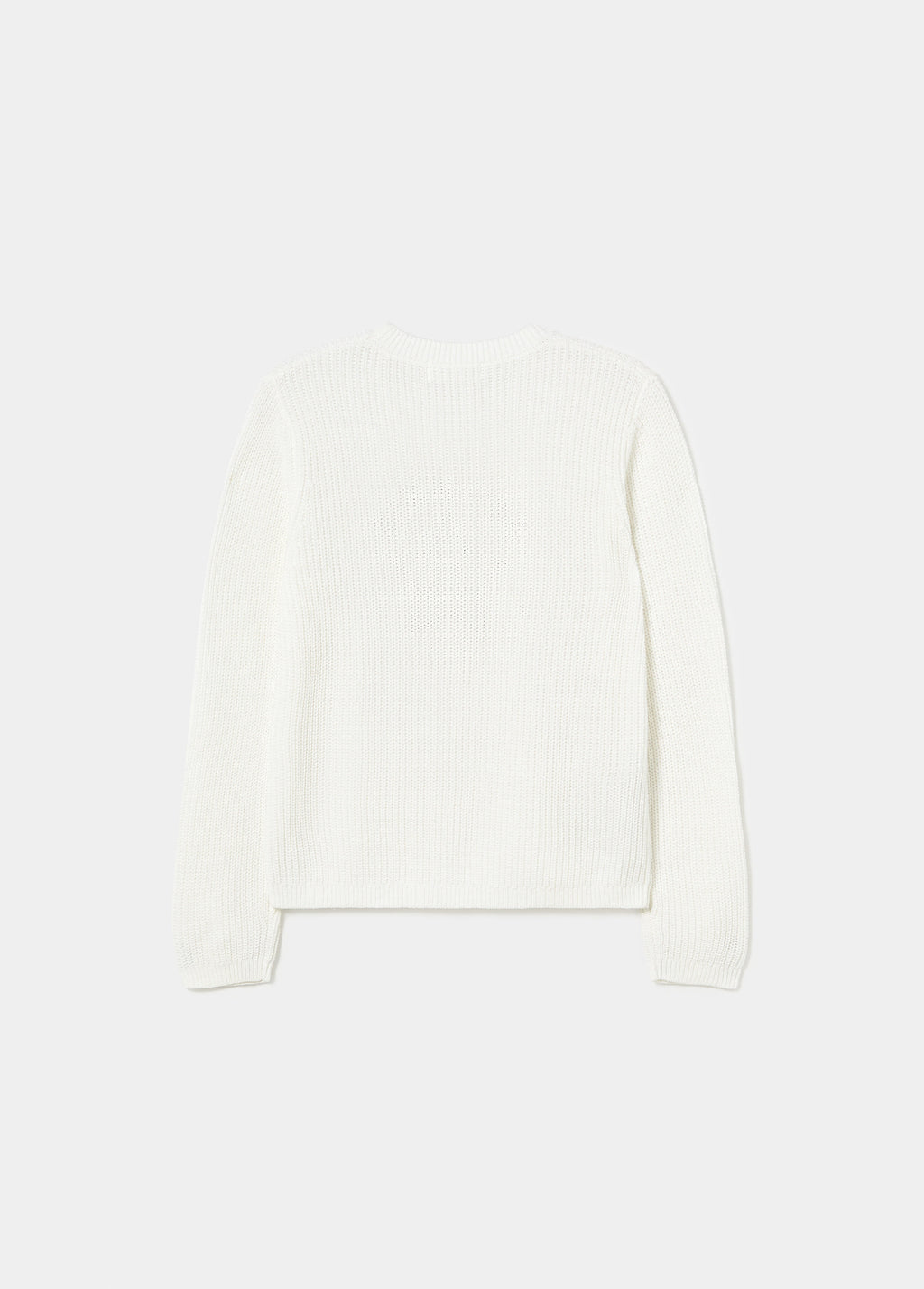 Camisola bordada com estrela flock