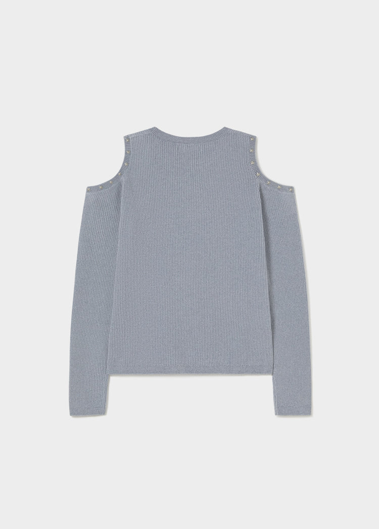 Chenille star sweater