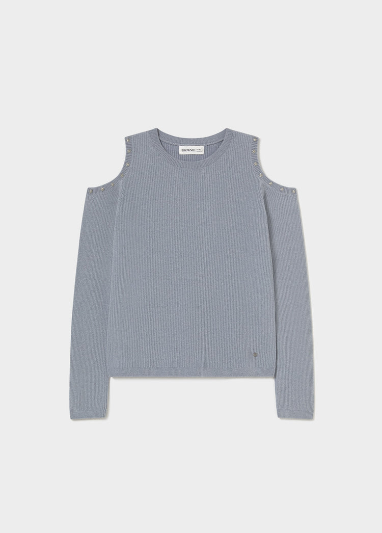 Chenille star sweater