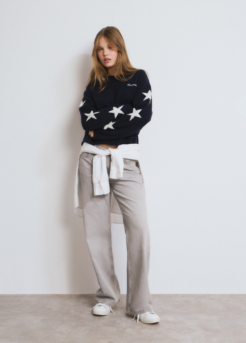 Pullover mit Sternen
