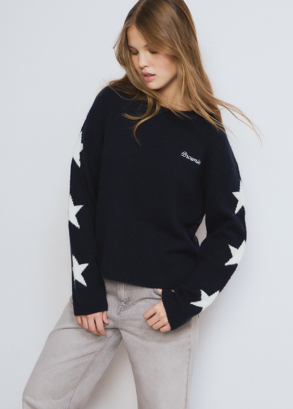 Pullover mit Sternen
