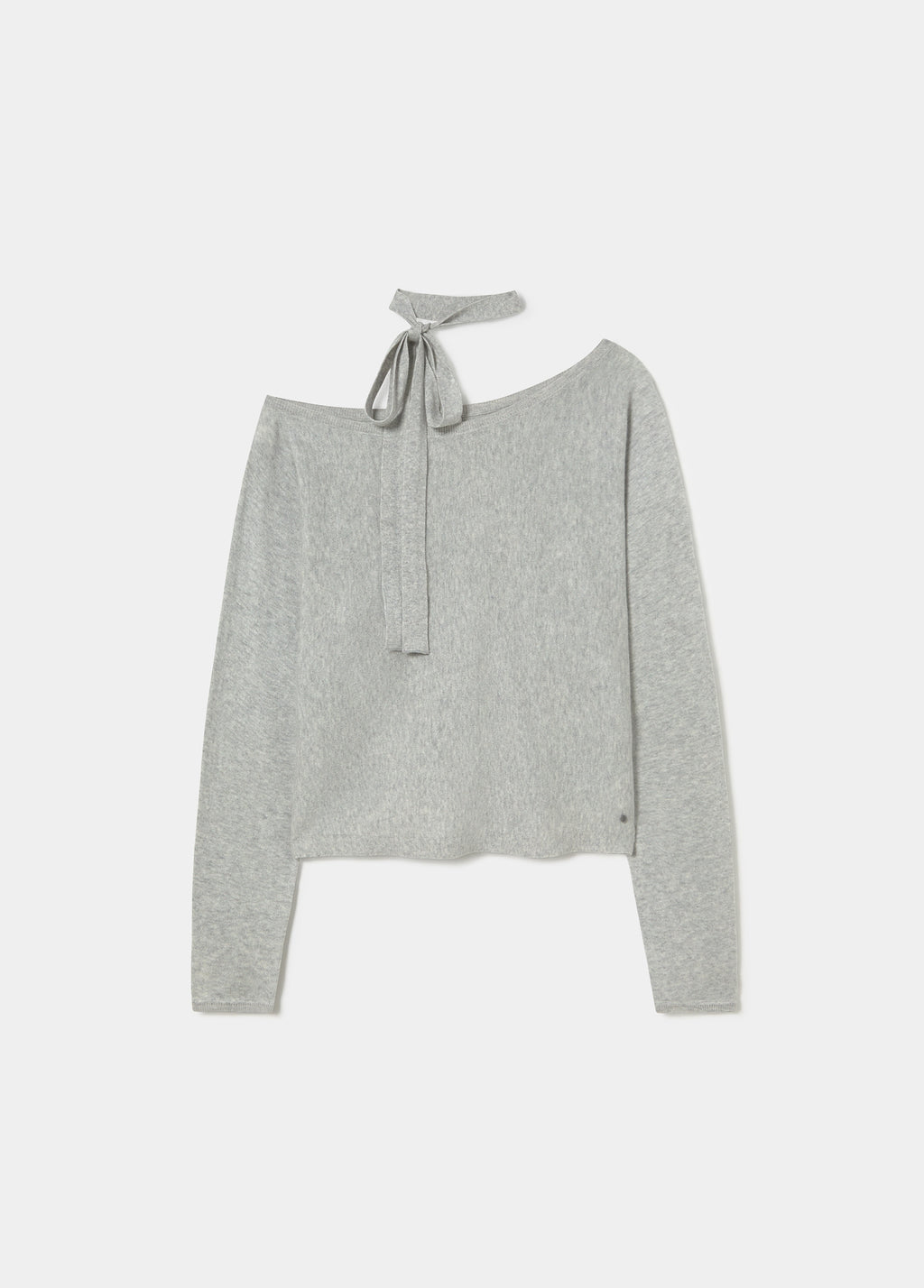 Pull épaules tombantes choker