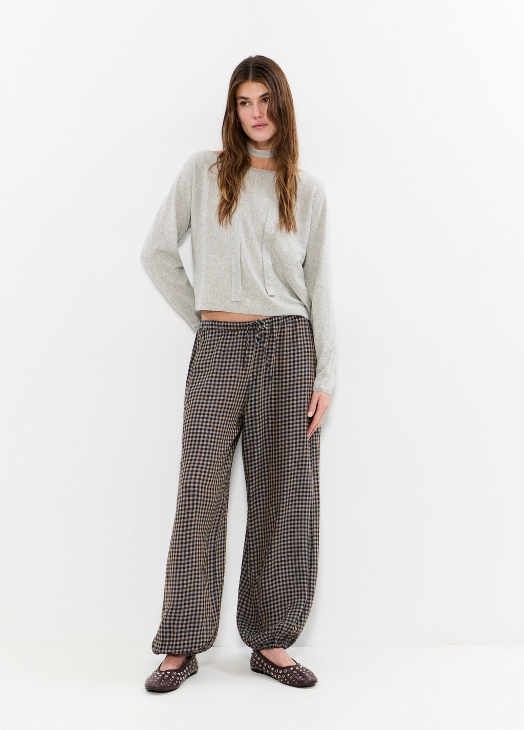 Jersey hombro caido chocker