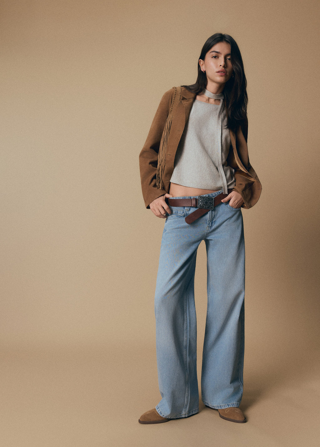 Jersey hombro caido chocker