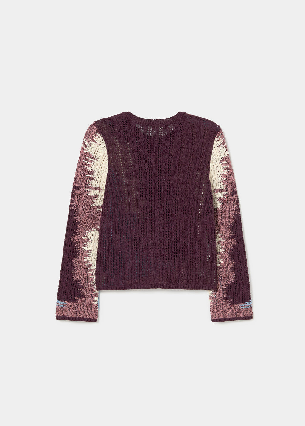 Maglione jacquard colorato