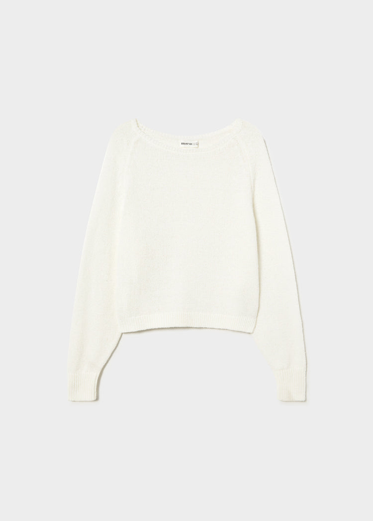 Slouchy raglan sleeve sweater