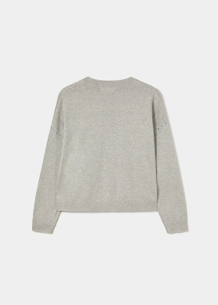 Studded sweater