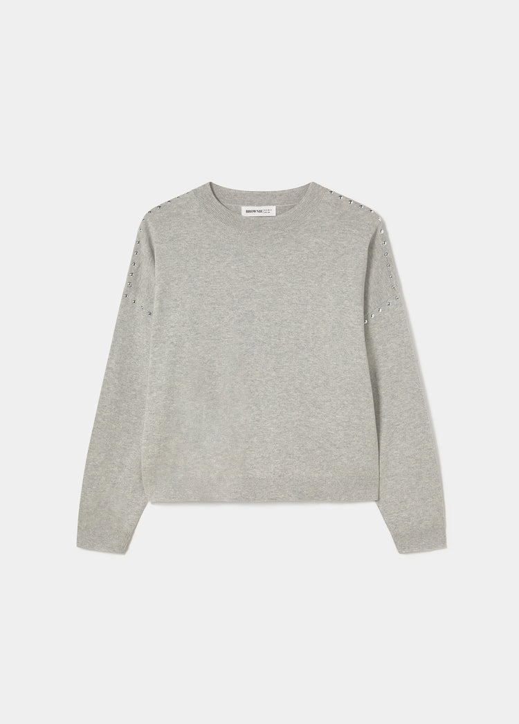 Studded sweater