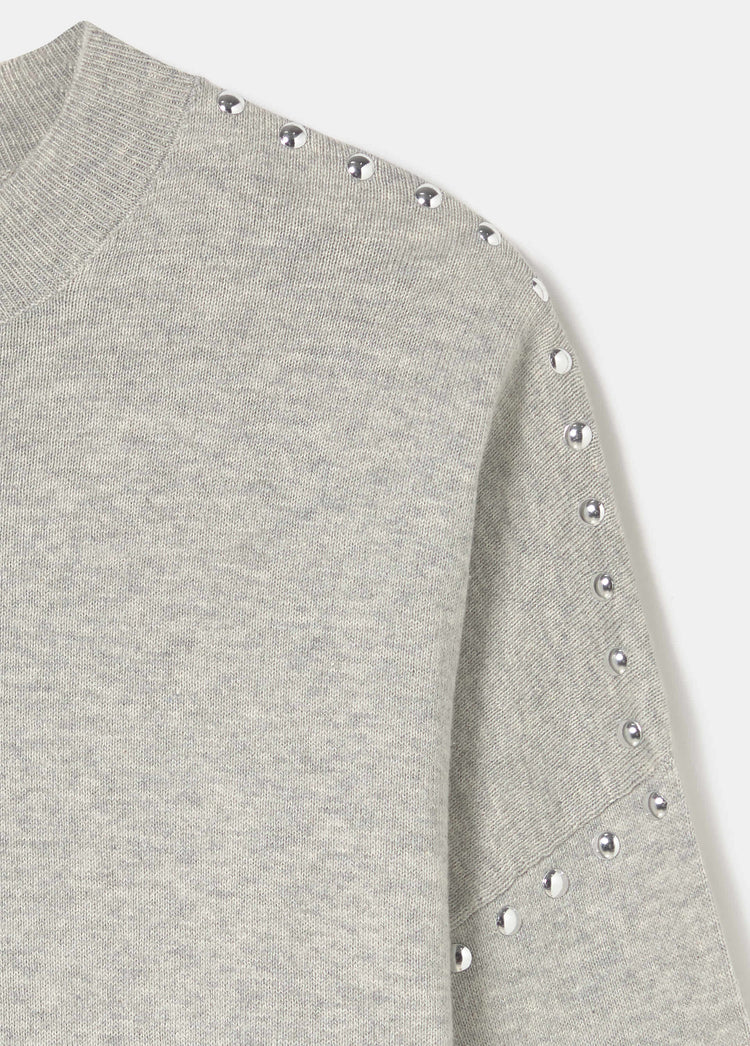 Studded sweater