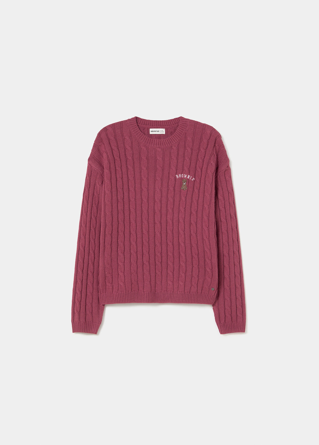 Jersey mit Zöpfen