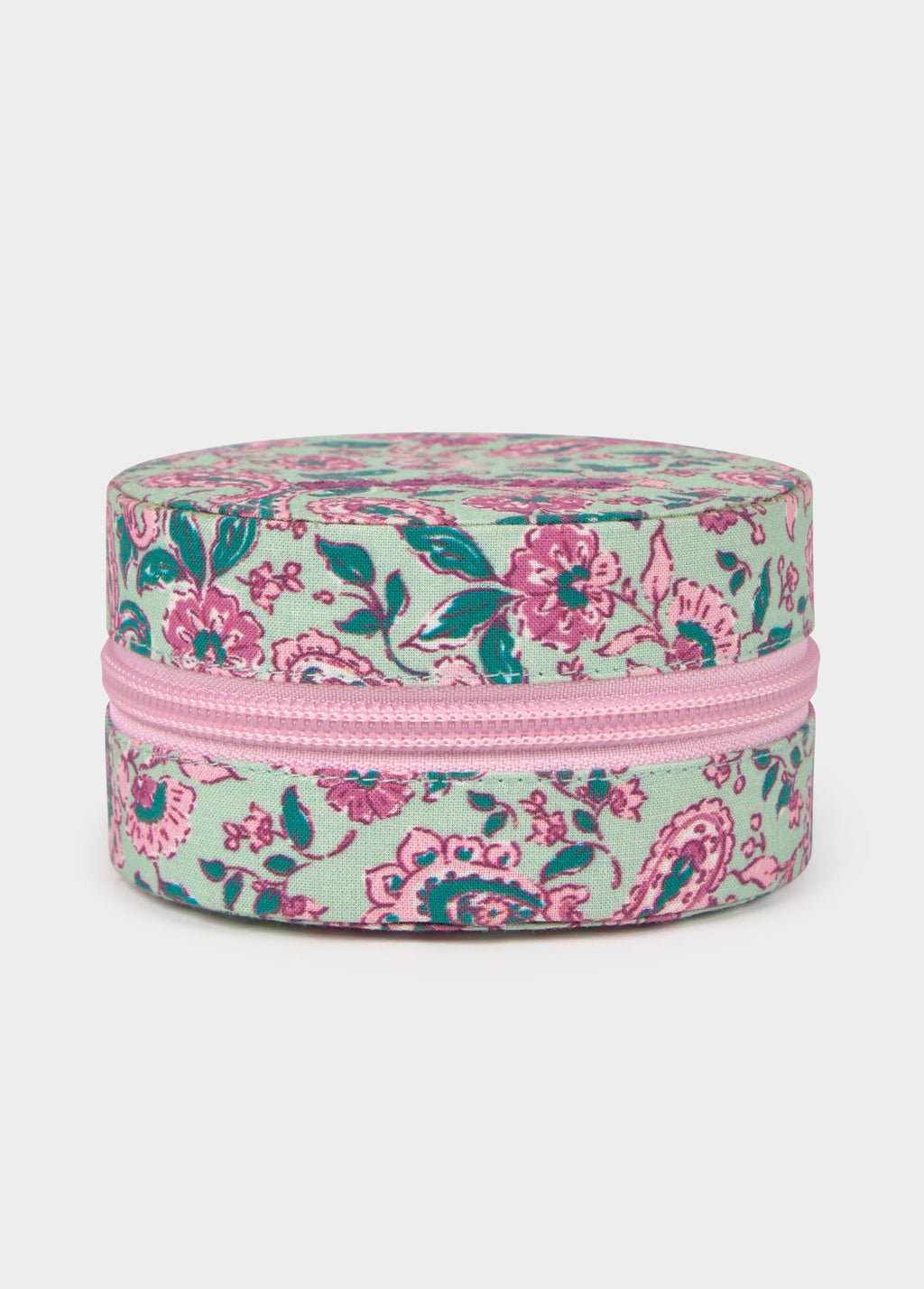 Round Printed Jewelry Box