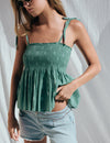 Top smock estampado