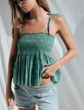 Top tirantes smock doby